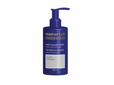 
				MASTER LUX Professional Tonējošā matu maska, tonis Sudraba, 200 ml  4823001607537