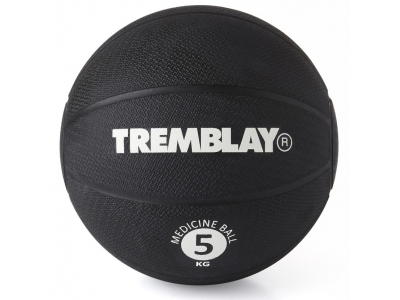 Weight ball TREMBLAY MedicineBall 5kg D27.5 cm Black for throwing MB050 3700322934171