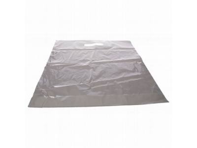 Maisins ar izcirstu rokturi 35x35+5 cm, balts LDPE 50my (100.0000 vienības / 1 gab.) 1-14960 