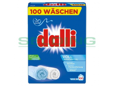 Veļas pulveris DALLI Voll, baltai veļai 100WL, 6kg 50011953 50011953