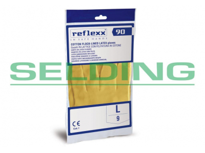 Gumijas cimdi REFLEXX 90, 9-L  R90L R90L