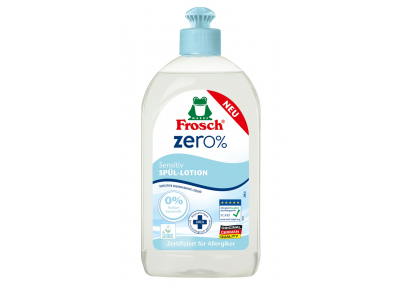 Trauku mazgāšanas līdzeklis FROSCH Zero Sensitive, 500ml  