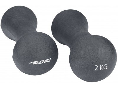 Dumbbells steel/PU AVENTO 42DB 2x2kg 42DB 8716404331986