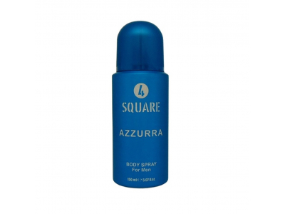 
				4 SQUARE Azzurra Ķermeņa sprejs vīriešiem, 150 ml   8699009454376