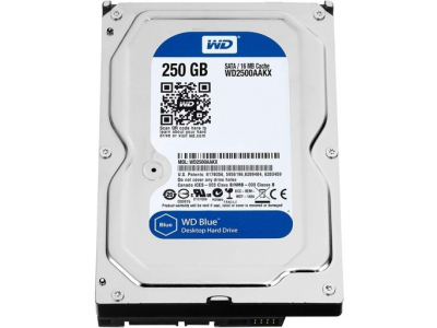 Lietots.HDD 250GB 7200 SATAIII 3.5" WD Blue  