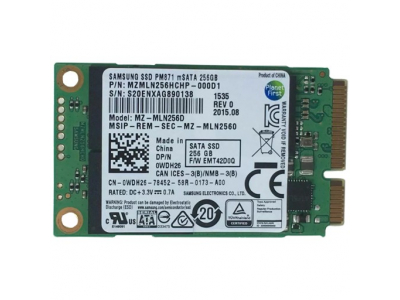 Lietots.SSD 256GB mSATA Samsung PM871  