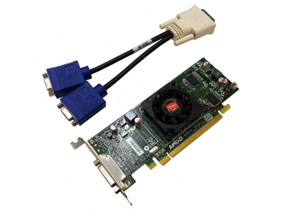 Lietots.Grafiskā karte AMD Radeon HD 5450 (HD 6350) 512MB PCI-E, zems profils  