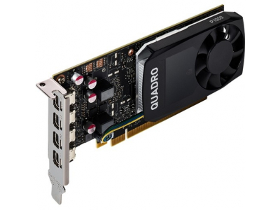 Lietots.Grafiskā karte nVidia Quadro P1000 4GB PCI-E, zems profils  