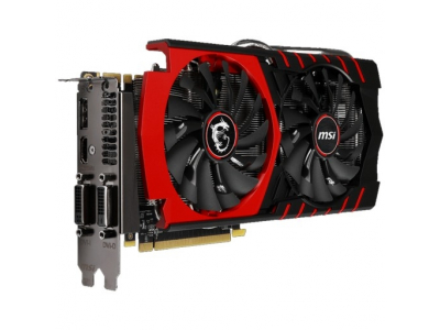 Lietots.Grafiskā karte MSI GeForce GTX 970 Gaming 4GB PCI-E  