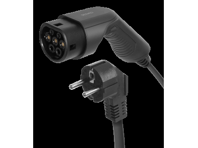 Charging cable DELTACO e-Charge Mode2, Schuko - type 2, 6-16A, 4+1,5M / EV-1226 EV-1226 202203091003