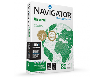 Papīrs Navigator A4, 80g/m², 500 loksnes, balts NA006102 5602024006102