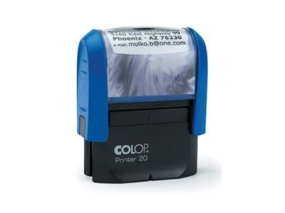 *Zīmogs ar spiedoga spilventiņu Colop Printer C20, 14x38mm, sauss CO025513 9004362440918