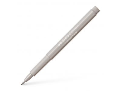 Tintes pildspalva Faber-Castell Broadpen Pastel, 0.8mm, pelēka FC554882 4005401554882