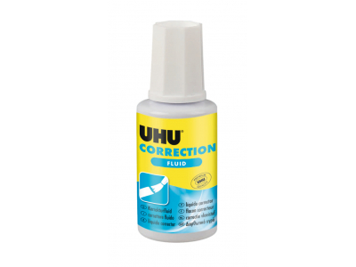 Korekcijas šķidrums ar otiņu UHU, 20ml UH504507 4026700504507