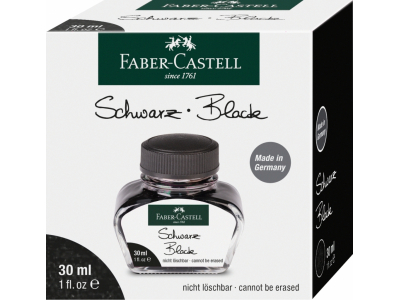 Tinte Faber-Castell 30ml, melna FC498544 4005401498544