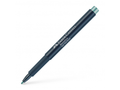 Flomāsters Faber-Castell Metallics 1.5mm, dekorēšanai, 292 Ice Ice Blue FC607922 4005401607922