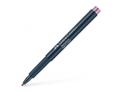 Flomāsters Faber-Castell Metallics 1.5mm, dekorēšanai, 290 Berry Nice FC607908 4005401607908