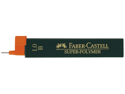 Zīmuļu kodoliņi Faber-Castell Super-Polymer 1.0mm, B FC209010 4005401209010