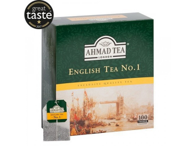 Melnā tēja Ahmad Tea English No.1, 100 gab.x2g AH005982 054881005982