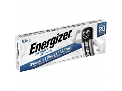 *Baterijas Energizer, AA, Ultimate, litija, 10gb/iep EN343526 7638900343526