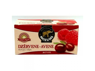 Augļu tēja Možums, Dzērveņe-avene 20gab.x1.7g. IN001281 4750536001281