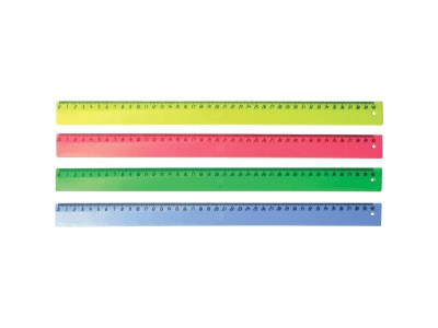 *Lineāls deVente Air Fluo, 40cm neona krāsās DV203782 4627113203782