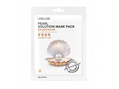 
				LEBELAGE Pearl Solution Auduma sejas maska, 25 g  8809446652550