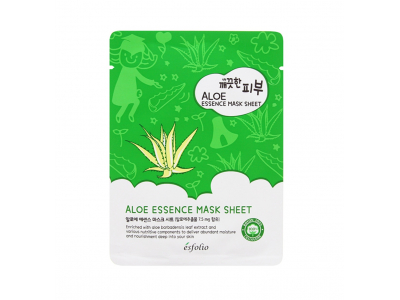 
				ESFOLIO Aloe Sejas maska-loksne ar alvejas ekstraktu, 25 ml  8809386880457