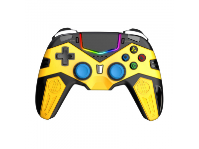 iPega PG-P4019A wireless controller | GamePad PS4 touchpad (yellow) 4019A 6974363711641