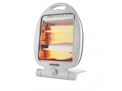 Mesko | Heater | MS 7710 | Halogen Heater | 800 W | Number of power levels 2 | White MS 7710 5908256839854