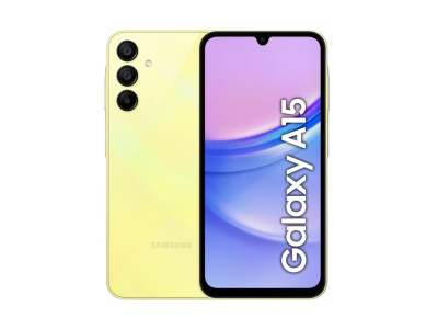 Viedtālrunis Samsung Galaxy A15 4GB 128GB Yellow SM-A155FZYDEUE 8806095368610