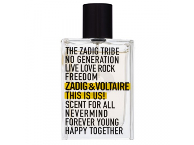 Zadig &amp; Voltaire This is Us! unisex tualetes ūdens 50 ml PARF129592 3423222009786