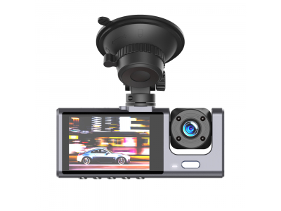 XO camera car XJ03 front rear recorder FullHD black XJ03 6920680857432