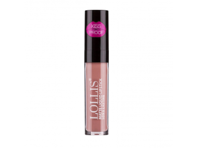 
				LOLLIS Matte Liquid Lipstick Matēta šķidrā lūpu krāsa, tonis 01, 6 ml  8681546104357