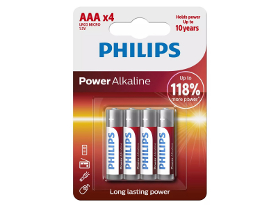 Baterija Philips AAA 4gb 3840012 6959033840012