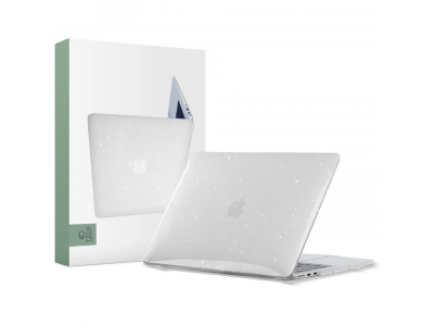 Tech-Protect SmartShell case for MacBook Air 13&amp;quot; M2 | M3 | 2022-2024 - transparent and glitter 21759-0 9589046924095