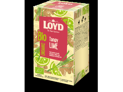 Aromatizēta zāļu tēja LOYD TangyLemon, BIO, 20x2g  