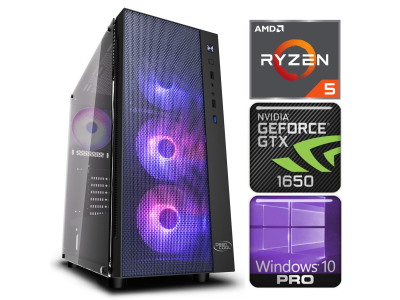 PSV Ryzen 5 5600X 16GB 240SSD M.2 NVME+2TB GTX1650 4GB WIN10Pro RW18822 EAN411518822