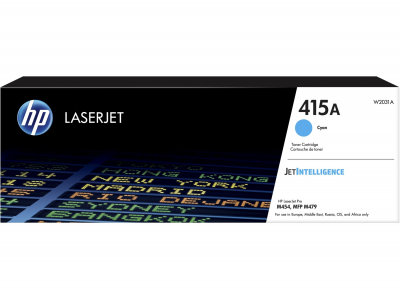 HP 415A Cyan LaserJet Toner Cartridge W2031A 192018046351