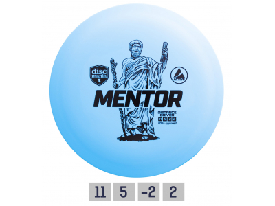 Discgolf DISCMANIA Distance Driver MENTOR Active 11/5/-2/2  Light Blue 112362 6430030377188