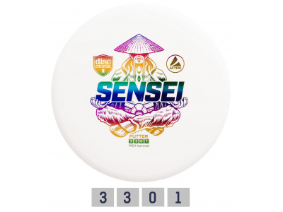 Discgolf DISCMANIA Putter SENSEI Active White 3/3/0/1 112406 6430030377058