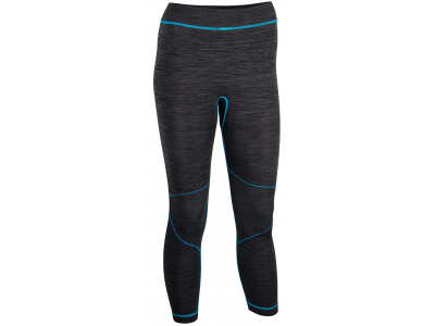 Thermo pants for women AVENTO 0774 40 Black/Aqua 0774 8716404321017