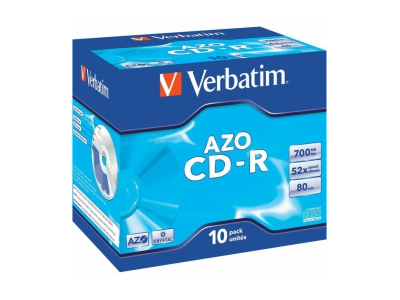 Matricas CD-R AZO Verbatim 700MB 1x-52x 43327V 023942433262