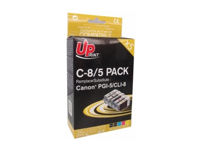 Tintes kārtridžs UPrint Canon PGI-5/CLI-8 Multipaka C-8/5-PACK-UP 3584770881894