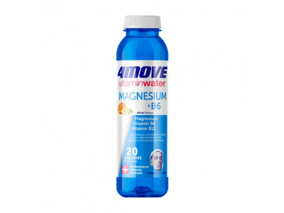 Vitamīnu ūdens 4MOVE Active ar magniju, PET, 0.556l  