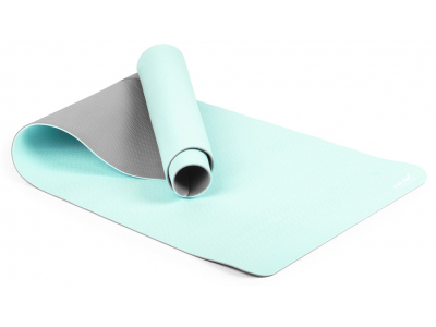 Yoga Mat GYMSTICK Vivid line 61330TU 170x60x0,4cm Turquoise/Grey 61330TU 6430062515329