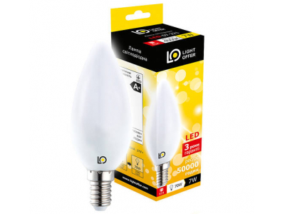 LEDURO LED Bulb E14 C38 7W 600lm 4000K 21133 4750703211338