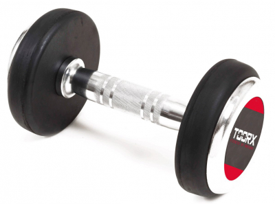 Professional rubber dumbbell Toorx 12kg MGP-12 8029975950785