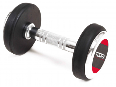 Professional rubber dumbbell TOORX 18kg MGP-18 8029975951454