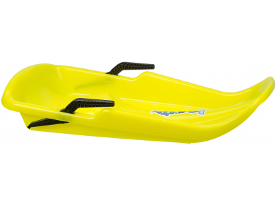 Sledge plastic RESTART Twister 0298 80x39 cm Yellow 0298 8716404098063